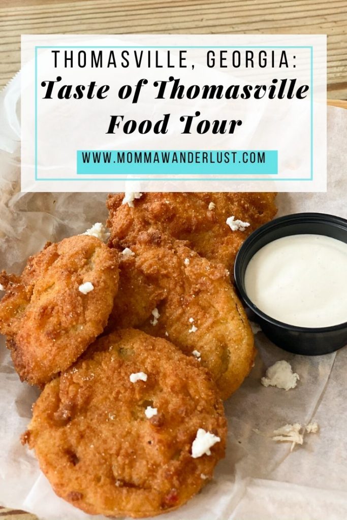 Top 6 Best Restaurants in Thomasville, GA featured by top BIPOC family travel blogger, Momma Wanderlust
