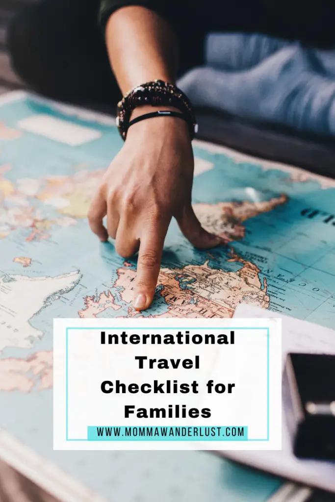 International Travel Checklist for Families featured by top US BIPOC family travel blogger, Momma Wanderlust 