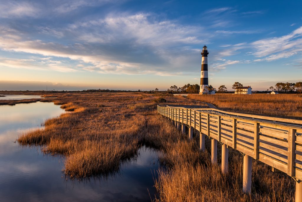 22 Amazing US Spring Break Ideas for Families in 2022 featured by top US family travel blogger, Momma Wanderlust: Family Spring Break: Outer Banks, NC