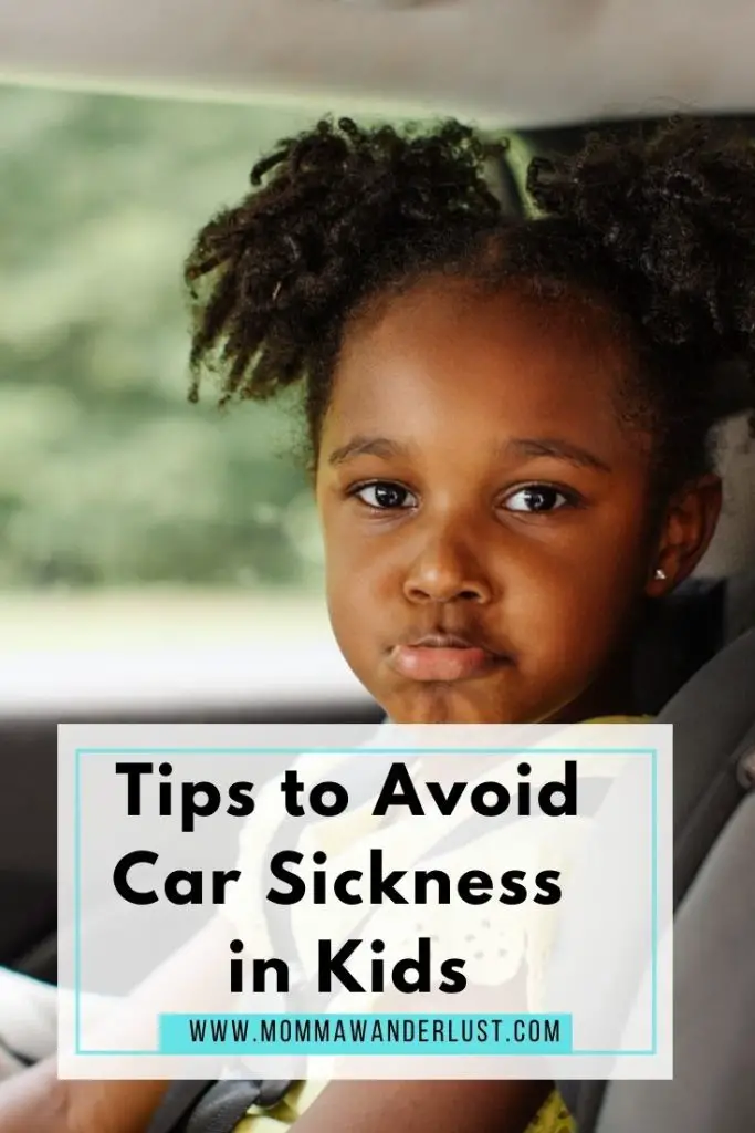 10 Essential Tips to Avoid Car Sickness in Kids featured by top US family travel blogger, Momma Wanderlust