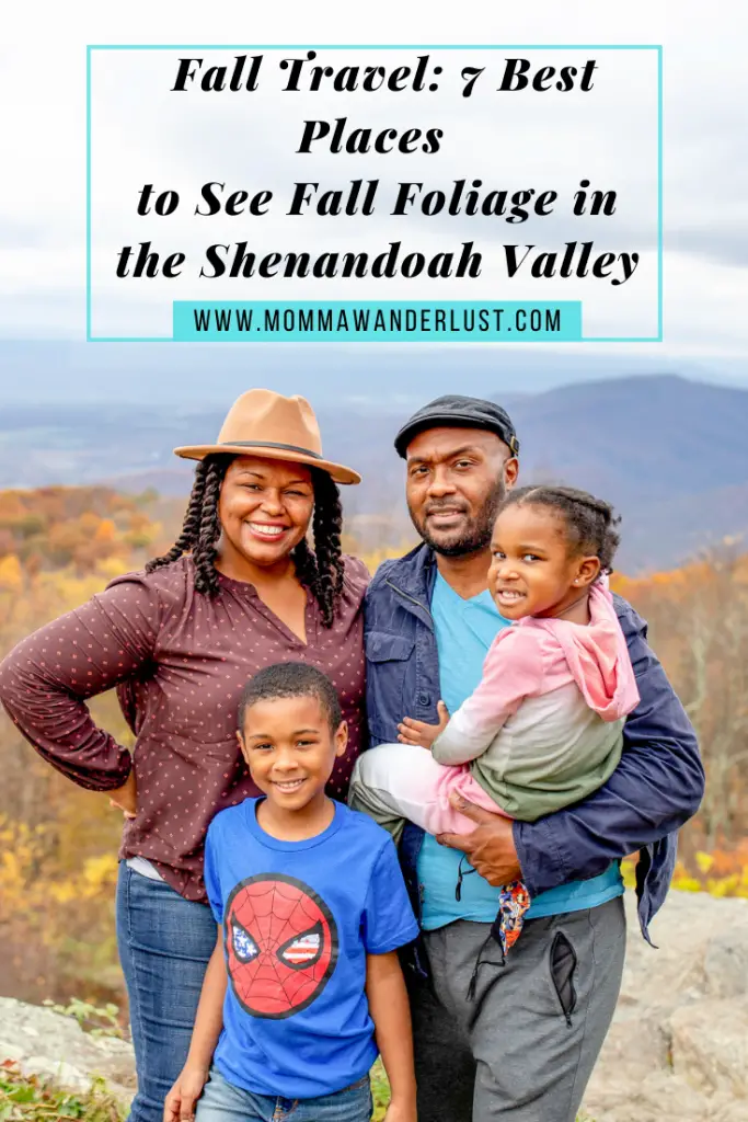 Fall Travel: 7 Best Places to See Fall Foliage in the Shenandoah Valley featured by top US family travel blogger, Momma Wanderlust