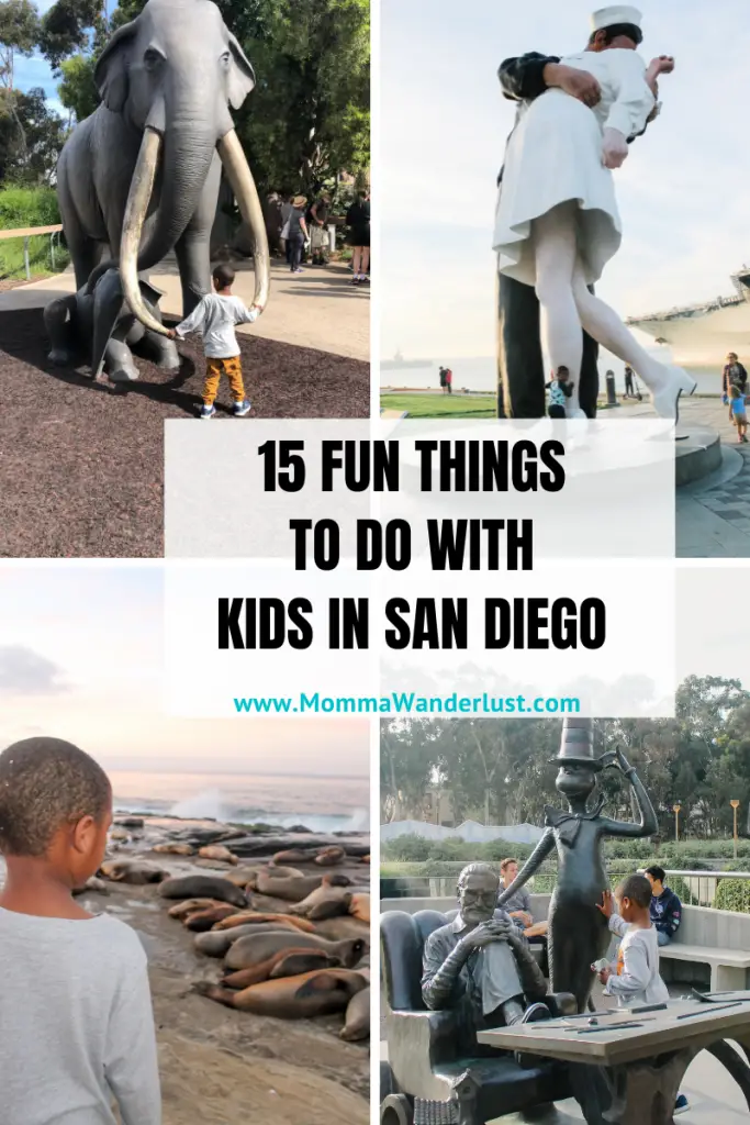 15 Fun Things To Do in San Diego with Kids featured by top US family travel blogger, Momma Wanderlust