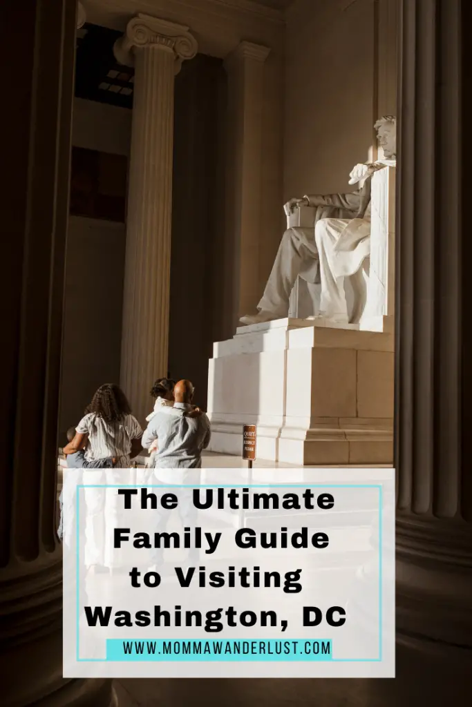 washington dc family trip itinerary