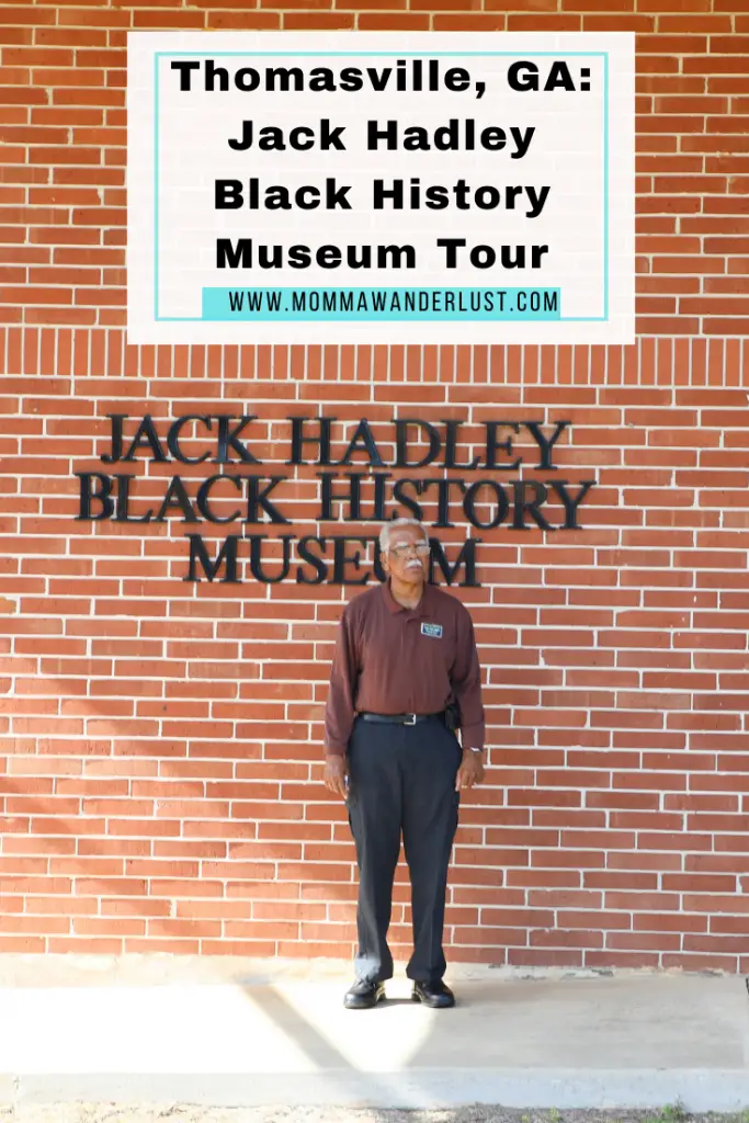 Jack Hadley Black History Museum Tour featured by top BIPOC family travel blogger, Momma Wanderlust