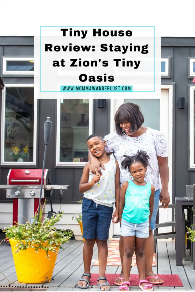 zion's tiny oasis reviewed by top US family travel blogger, Momma Wanderlust