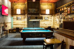 Grant's Lounge Billiards table