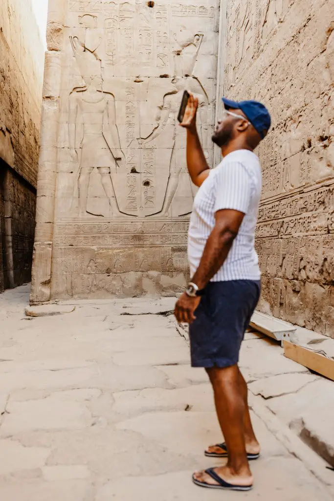 Temple of Isis in Edfu, Egypt