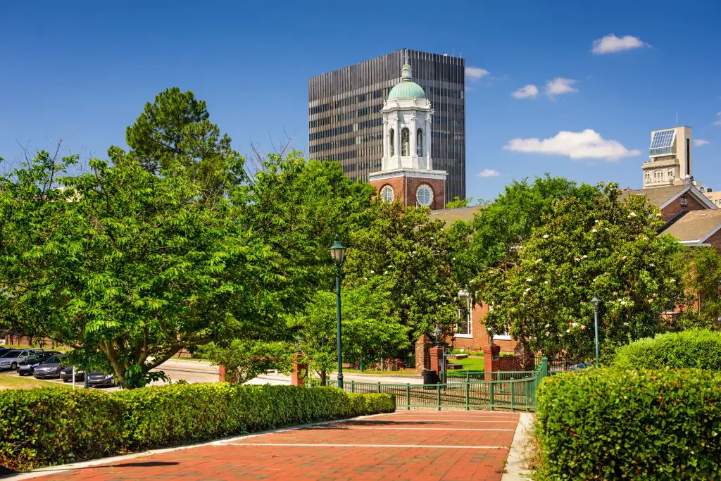 image of augusta, ga city square