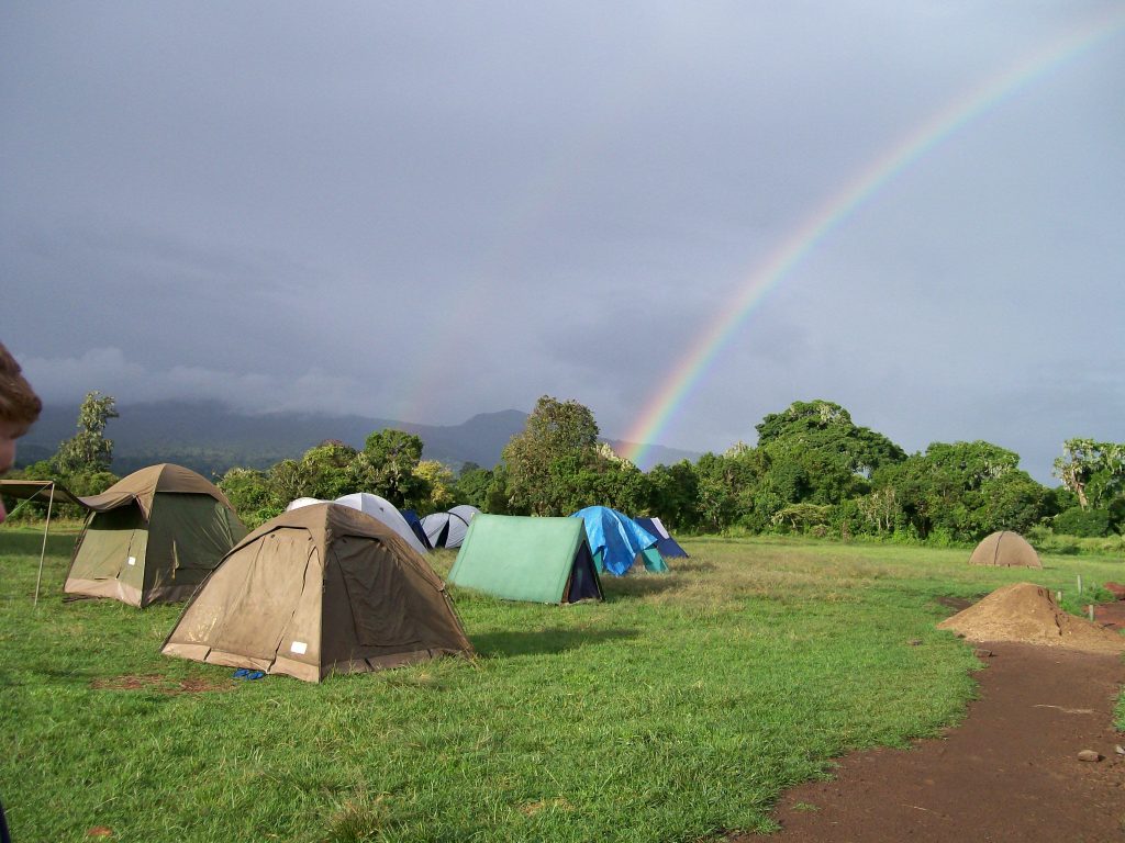 campsite near ngorongoro crater